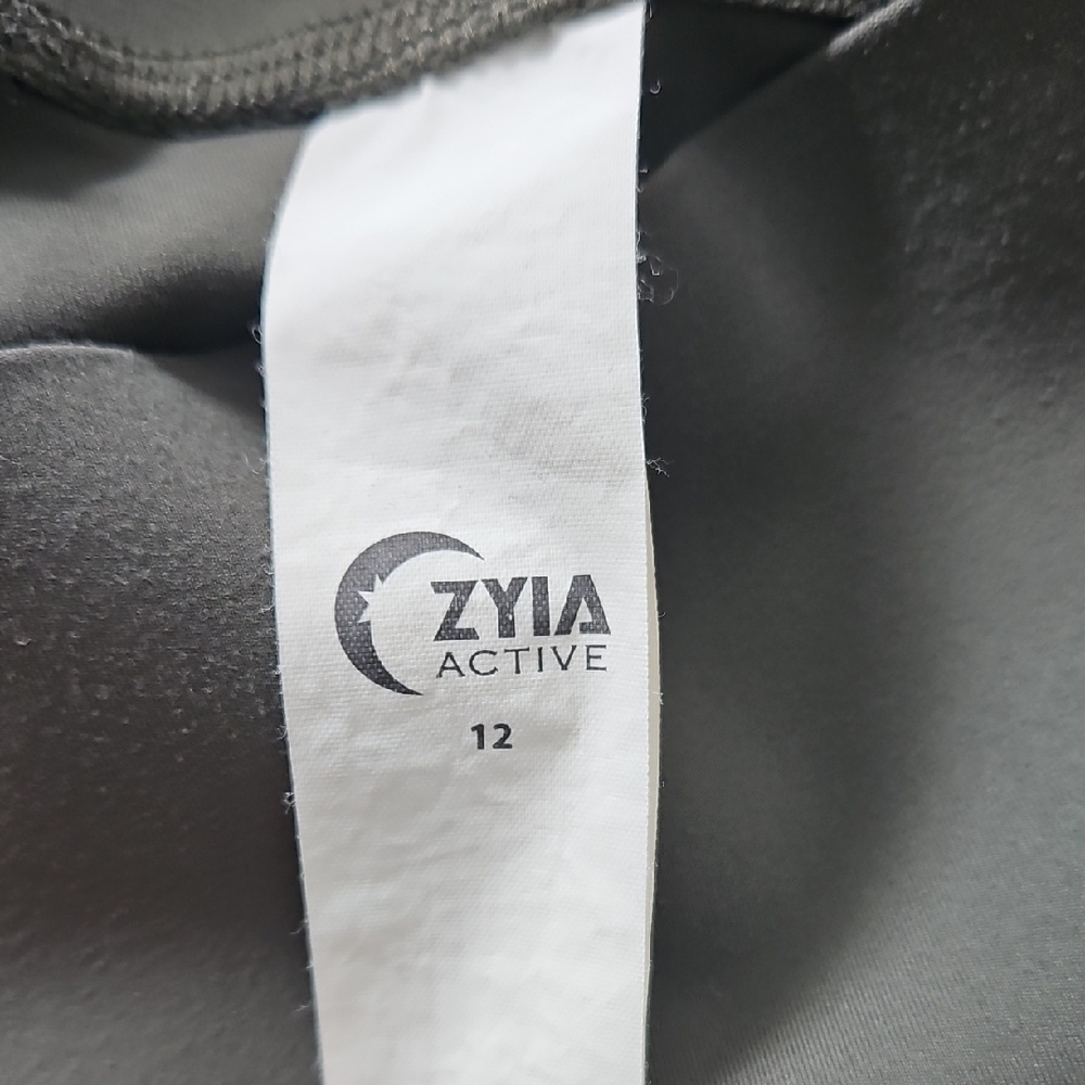 ZYIA Women's Olive Green Leggings - Picture 2 of 5